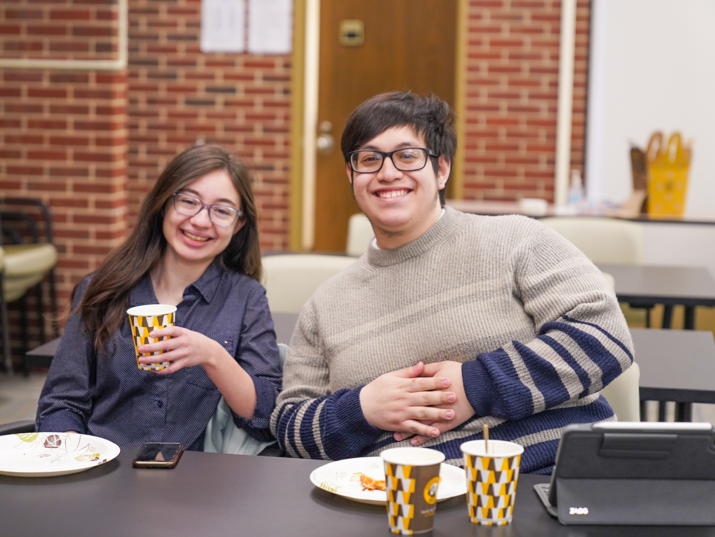 Students pose for picture